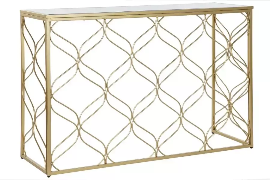 DKD Home Decor Console Spiegel Gouden Metaal (120 x 40 x 82 cm)