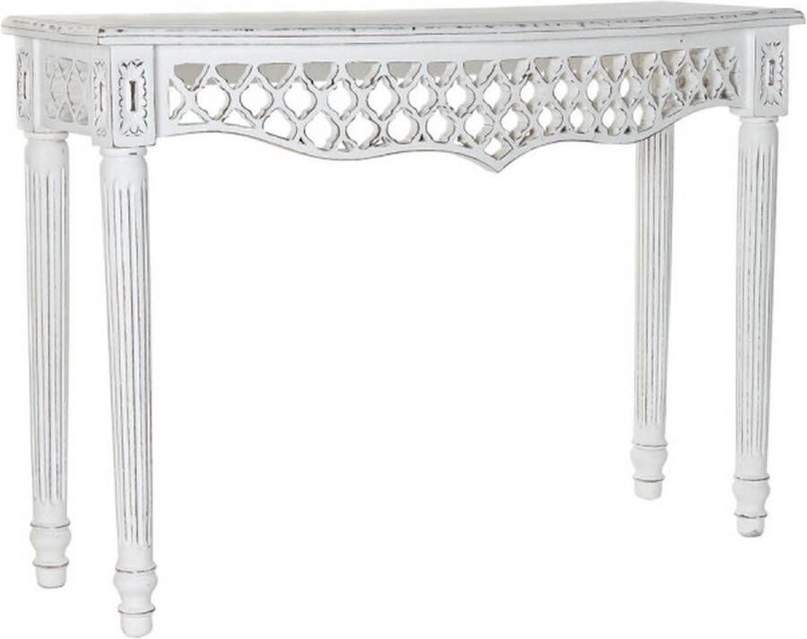 Maison de france Eettafel console table mango 108x38x77 decape white wit