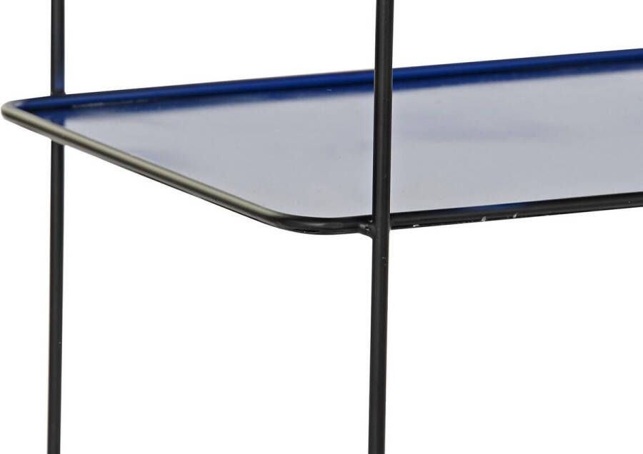 DKD Home Decor Console Zwart Blauw Metaal Modern (70 x 27 x 45 cm) (2 Stuks) - Foto 2