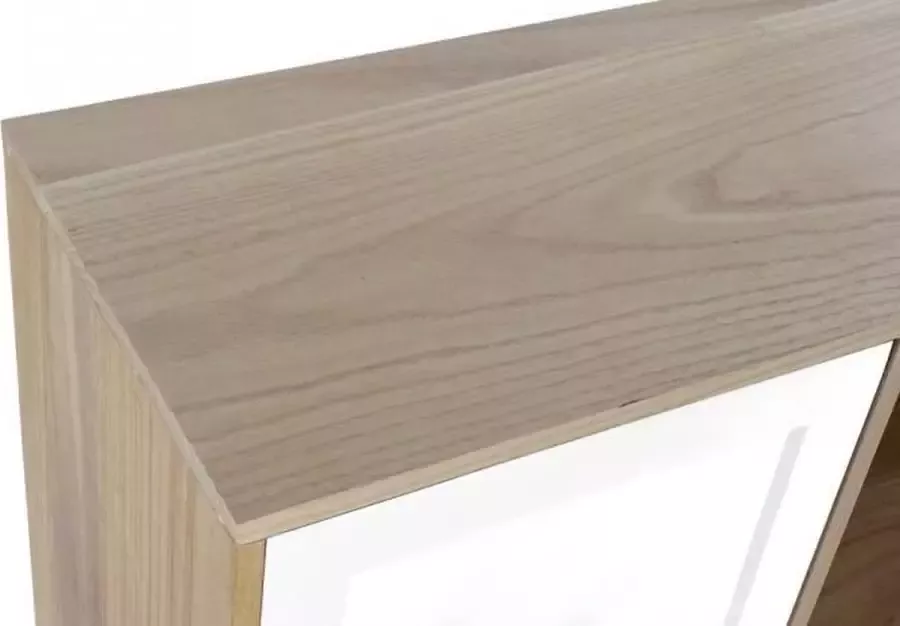 DKD Home Decor Dientafel Kristal Paulownia hout MDF (120 x 35 x 80 cm)