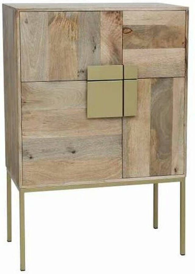 DKD Home Decor Dientafel Metaal Hout MDF (80 x 38 x 118 cm)