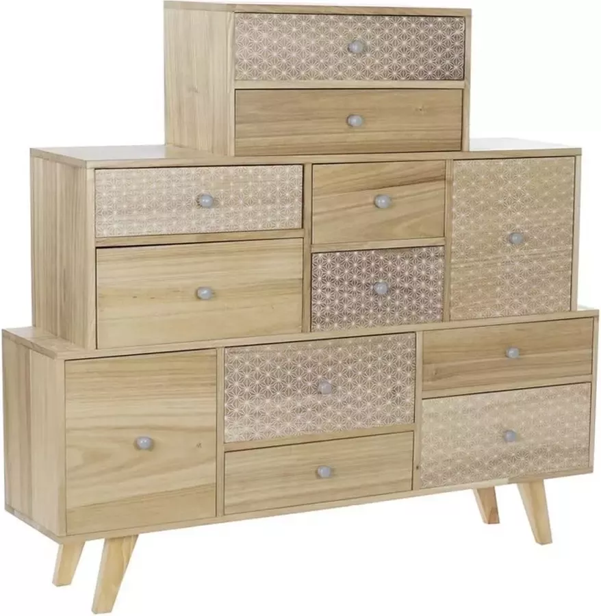 DKD Home Decor Dientafel Paulownia hout (120 x 25 x 110 cm) - Foto 2