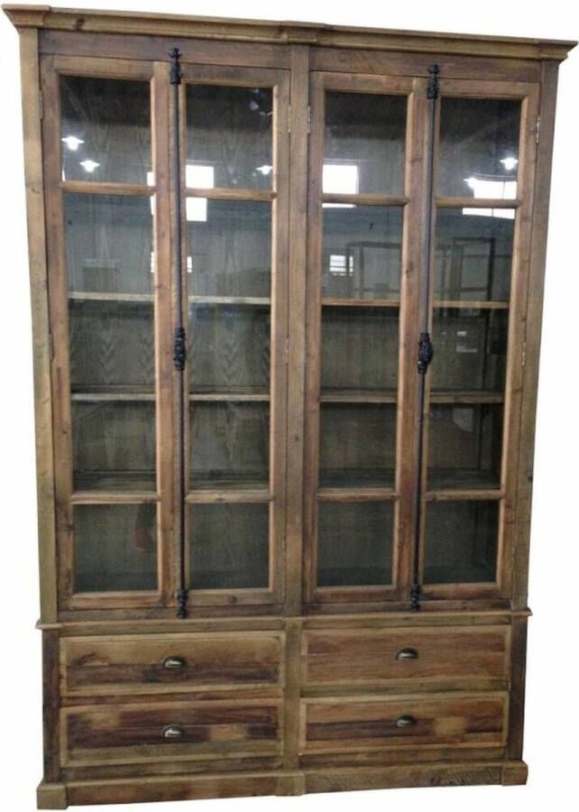 DKD Home Decor Display Standaard Hout Kristal Pijnboom 167 x 44 x 240 cm