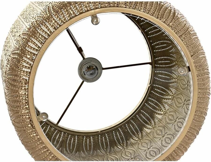 DKD Home Decor Bijzettafel Gouden Metaal Arabisch (42 x 42 x 44 cm)