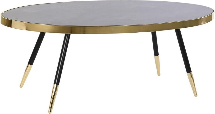 DKD Home Decor Bijzettafel Kristal Staal (110 x 50 x 41 5 cm)