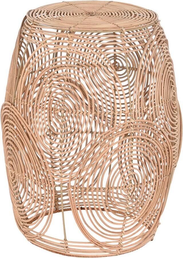 DKD Home Decor Bijzettafel Lichtbruin 39 x 39 x 53 cm