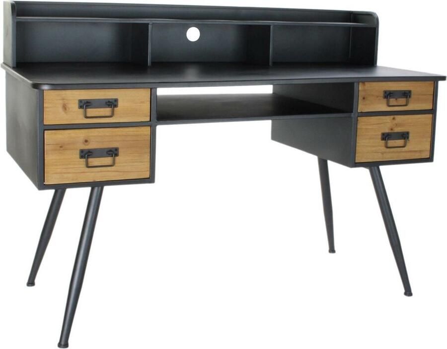 DKD Home Decor Bureau Metaal Spar (135 x 60 x 95 cm)