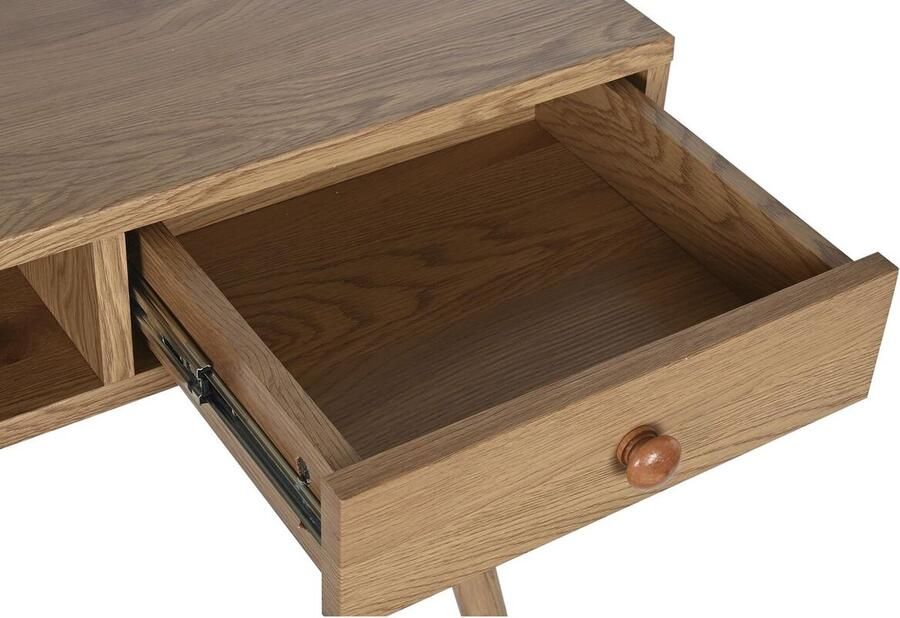 DKD Home Decor Bureau Natuurlijk Metaal Hout MDF 120 x 60 x 76 cm