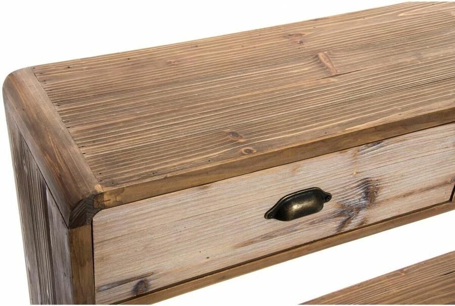 DKD Home Decor Console Hout Metaal (115 x 30 x 96 cm)