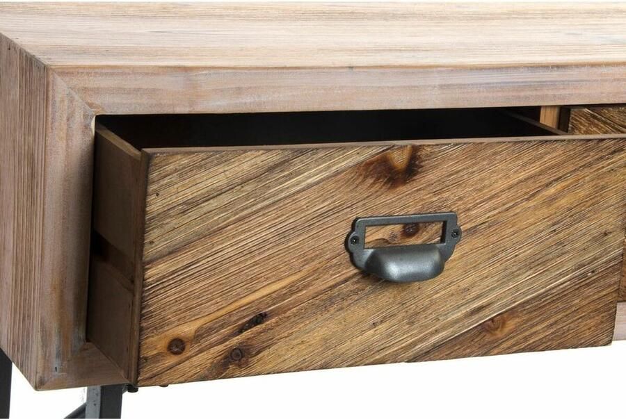 DKD Home Decor Console Metaal Hout (110 x 32 x 85 cm) - Foto 2