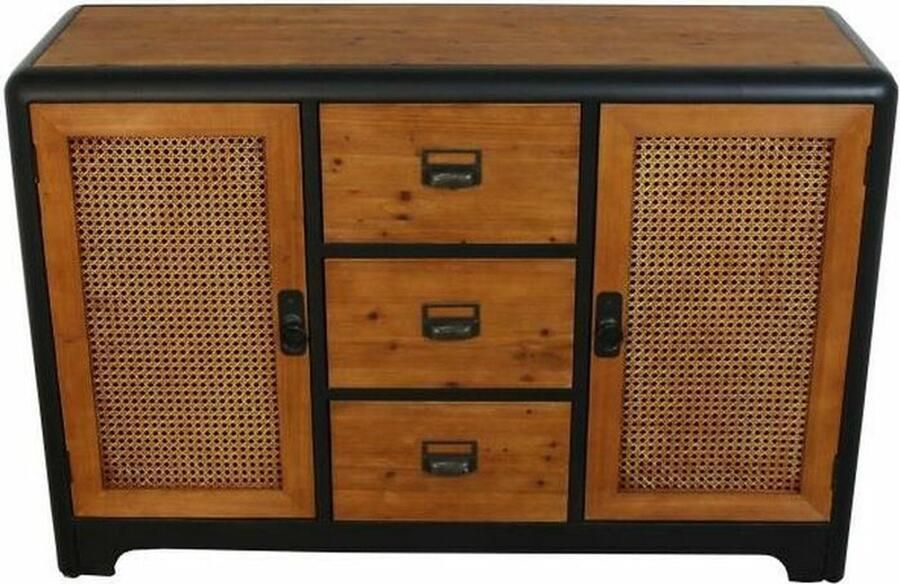 DKD Home Decor Dientafel Spar Metaal (120 x 40 x 79 cm)