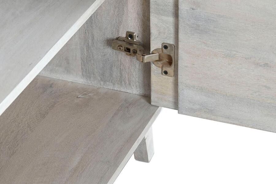 DKD Home Decor Dientafel Wit Mangohout (150 x 40 x 65 cm)