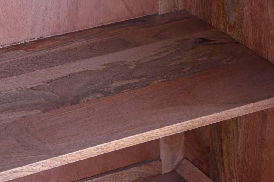 DKD Home Decor Dientafel Wit Mangohout 186 x 45 7 x 86 cm