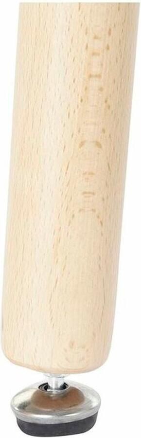 DKD Home Decor Eettafel 120 x 80 x 74 cm Wit Berken Hout MDF