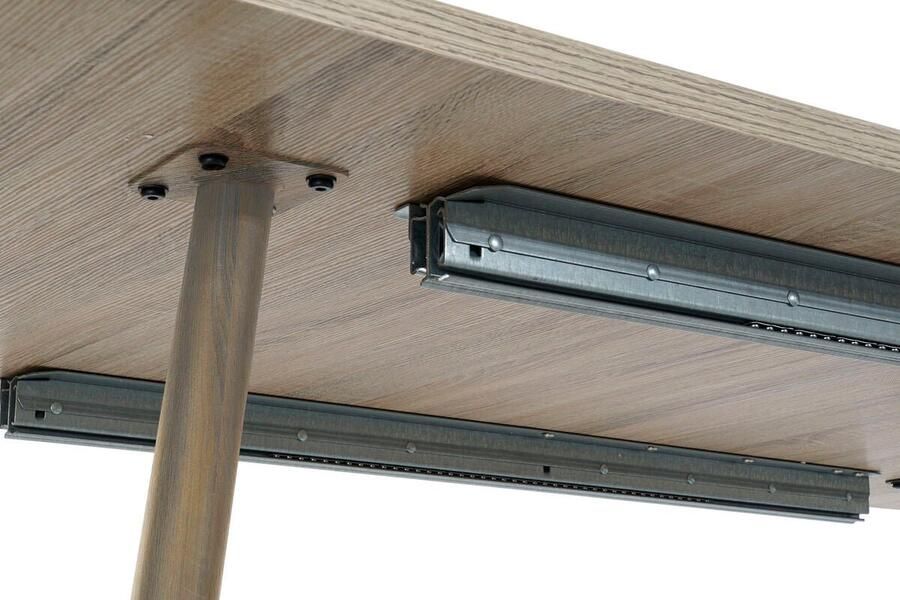 DKD Home Decor Eettafel Metaal Hout MDF (160 x 90 x 76 cm) (200 x 90 x 75 cm)