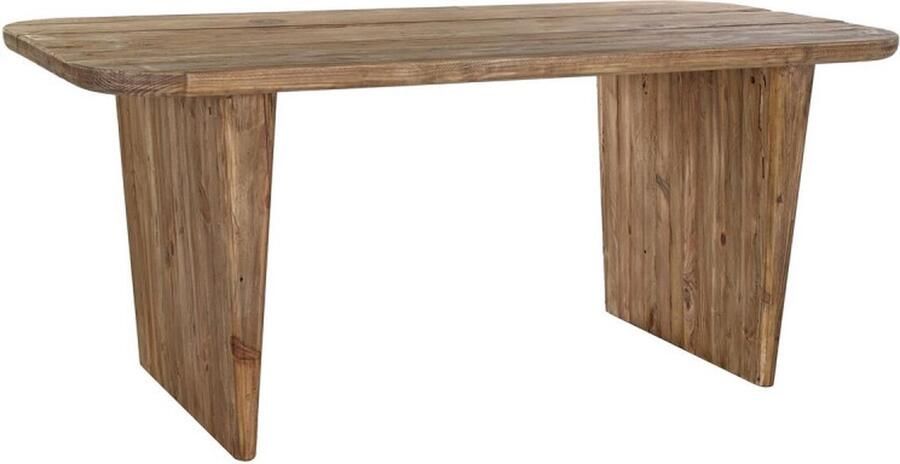 DKD Home Decor Eettafel Natuurlijk Gerecycleerd Hout Pijnboom (180 x 90 x 77 cm)