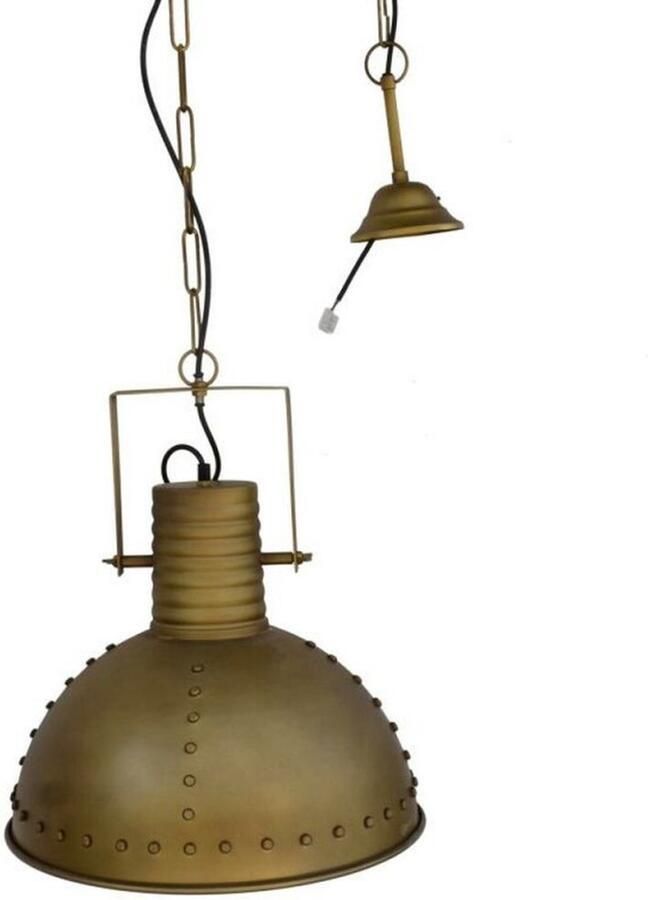 DKD Home Decor Plafondlamp Gouden Metaal 50 W (41 x 41 x 49 cm)