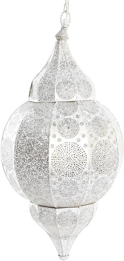 DKD Home Decor Plafondlamp Gouden Wit Ijzer 50 W (31 x 31 x 64 cm)