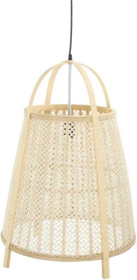 DKD Home Decor Plafondlamp Natuurlijk Crème 220 V 50 W (47 x 47 x 64 cm)