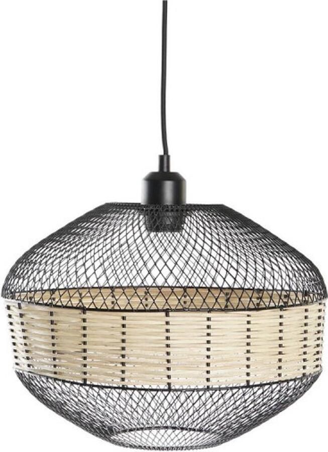 DKD Home Decor Plafondlamp Zwart Bruin 220 V 50 W (31 x 31 x 27 cm)