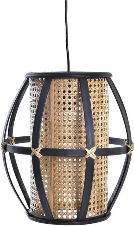 DKD Home Decor Plafondlamp Zwart Bruin 220 V 50 W (34 x 34 x 35 cm)