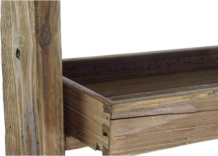DKD Home Decor Planken Natuurlijk Gerecycleerd Hout 4 Planken (80 x 50 x 200 cm)
