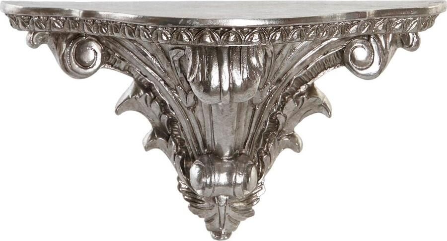 DKD Home Decor Planken Zilverkleurig 37 5 x 17 x 21 cm Hars