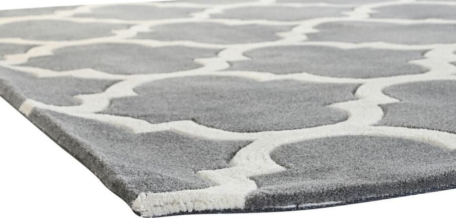 DKD Home Decor Tapijt 160 x 230 x 2 cm Grijs Polyester Etnisch - Foto 2