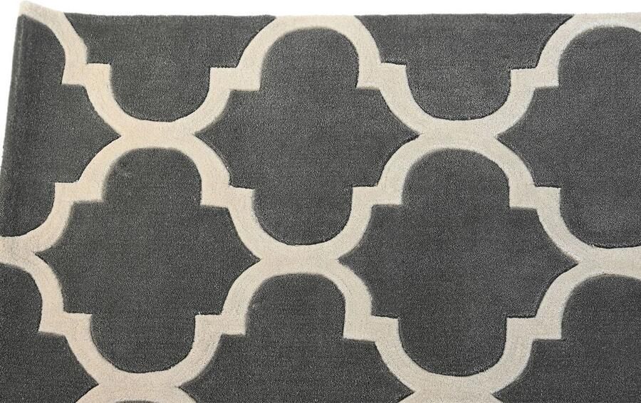 DKD Home Decor Tapijt 160 x 230 x 2 cm Grijs Polyester Etnisch