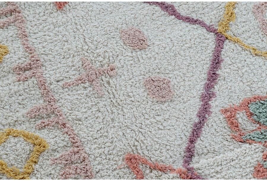 DKD Home Decor Tapijt 8424001852222 Polyester Multicolour 120 x 180 x 1 cm Boho