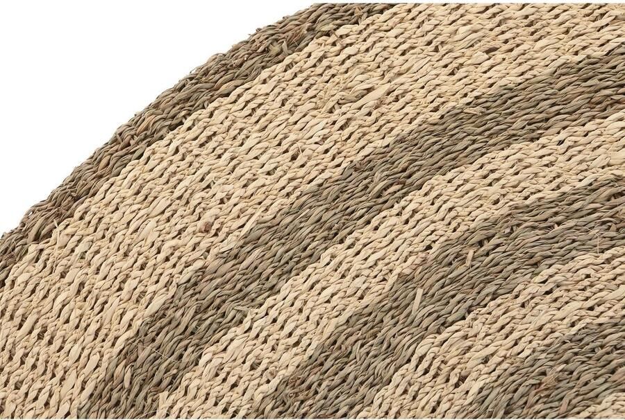 DKD Home Decor Tapijt Beige Bruin (150 x 1 x 150 cm)