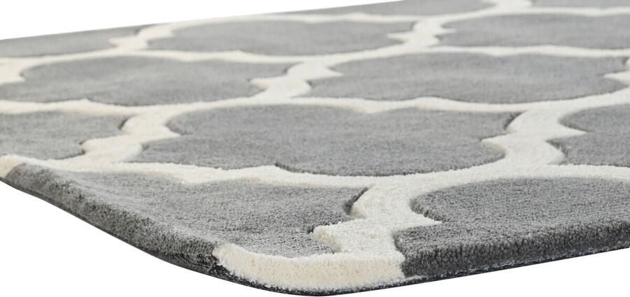 DKD Home Decor Tapijt Grijs Polyester 120 x 180 x 2 cm Etnisch - Foto 2