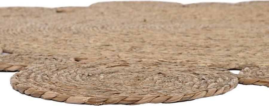 DKD Home Decor Tapijt Natuurlijk (150 x 150 x 1 cm) - Foto 2
