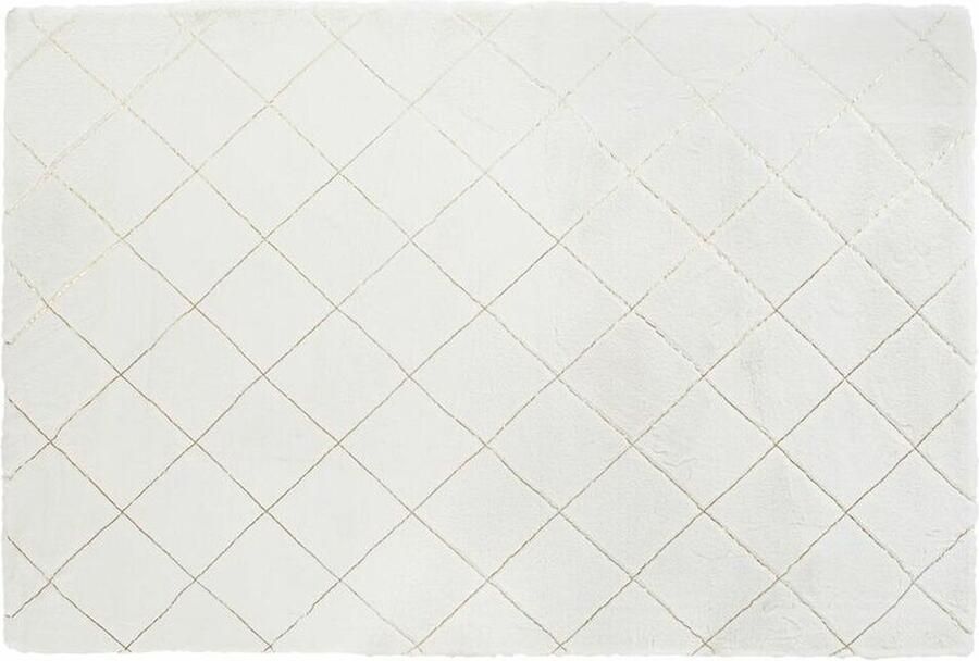 DKD Home Decor Tapijt Wit Modern (120 x 180 x 2 cm)