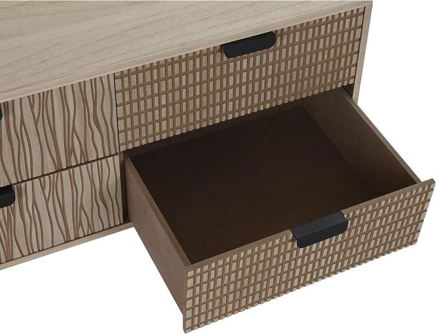 DKD Home Decor Tv-meubel Spar Bruin Hout MDF 120 x 40 x 47 cm