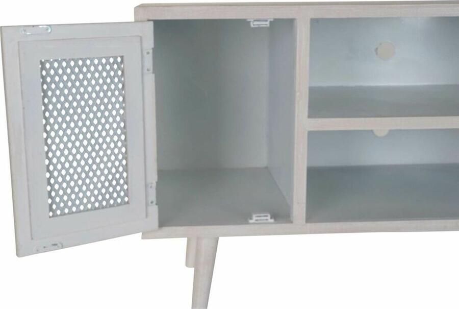 DKD Home Decor Tv-meubel Wit Hout MDF (110 x 61 x 41 cm)