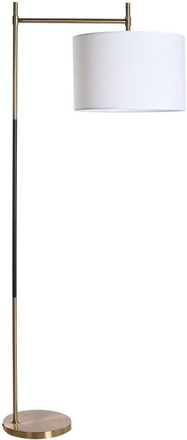 DKD Home Decor Vloerlamp 76 x 43 x 169 cm Zwart Gouden Metaal 220 V 50 W