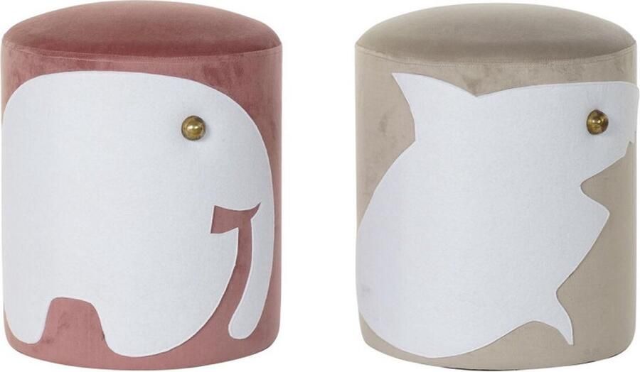 DKD Home Decor Voetensteun