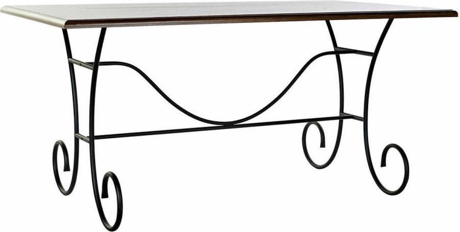 DKD Home Decor Eettafel Spar IJzerwerk (159 x 90 x 78 cm)