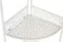 DKD Home Decor Hoekschappen Metaal Wit 4 Planken (49 x 35 x 161 cm) - Thumbnail 1