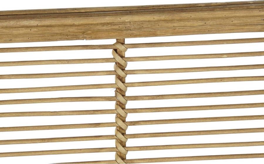 DKD Home Decor Hoofdbord Natuurlijk Bruin Rotan (160 x 4 x 80 cm)