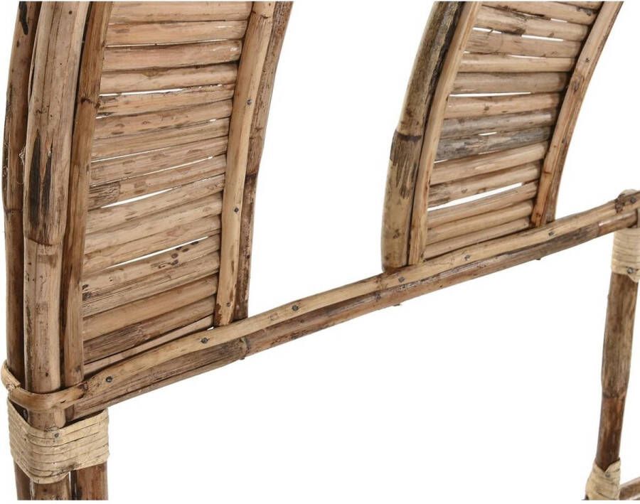 DKD Home Decor Hoofdbord Natuurlijk Rotan (179 x 4 x 129 cm)