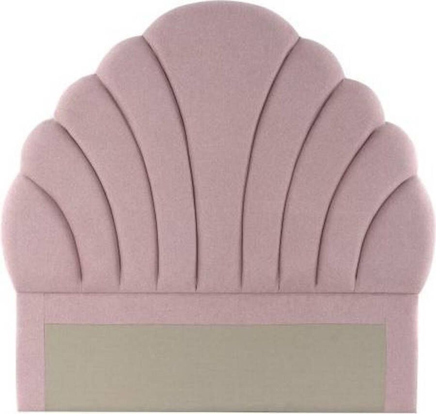 DKD Home Decor Hoofdbord Roze Polyester Hout MDF