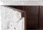 DKD Home Decor Kast Wit Metaal Mangohout (100 x 43 x 190 cm) - Thumbnail 2