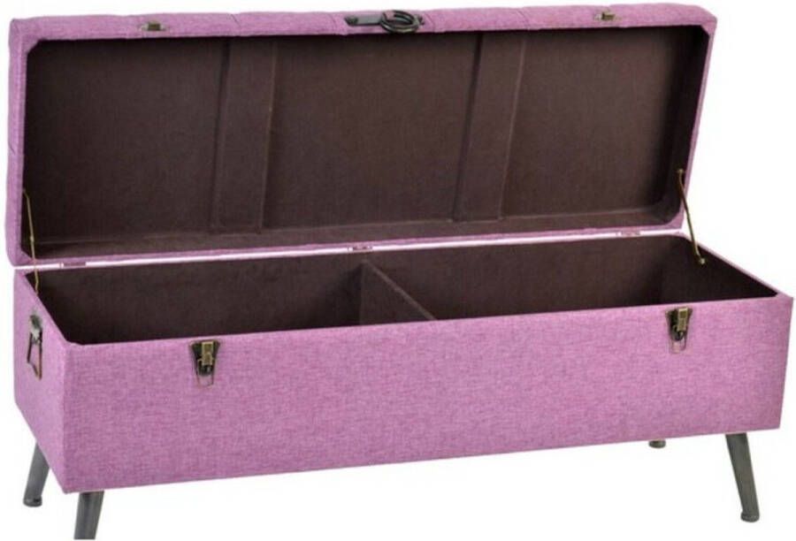 DKD Home Decor Kruk 8424001565399 Multicolour Fuchsia Metaal Hout MDF 120 x 42 x 53 cm