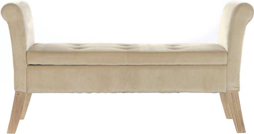 DKD Home Decor Kruk S3023873 Beige Natuurlijk Hout Plastic 130 x 44 x 69 cm