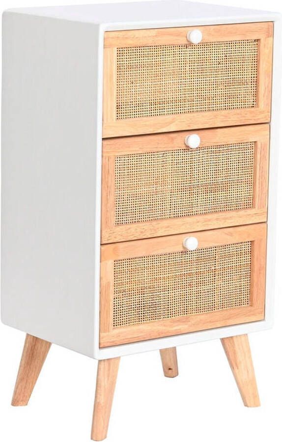 DKD Home Decor Ladenkast Paulownia hout Wit 40 x 30 x 72 cm