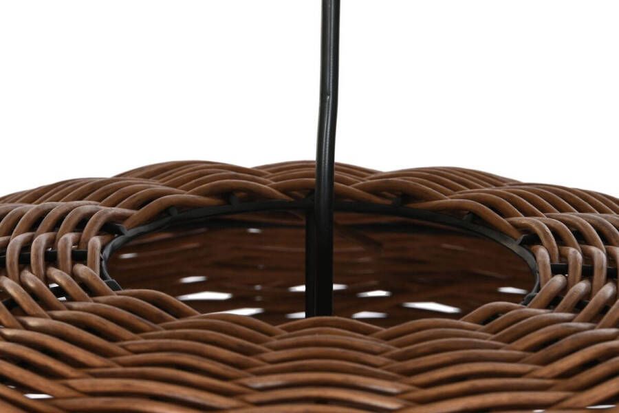 DKD Home Decor Plafondlamp 48 x 48 x 31 cm Bruin Rotan 50 W