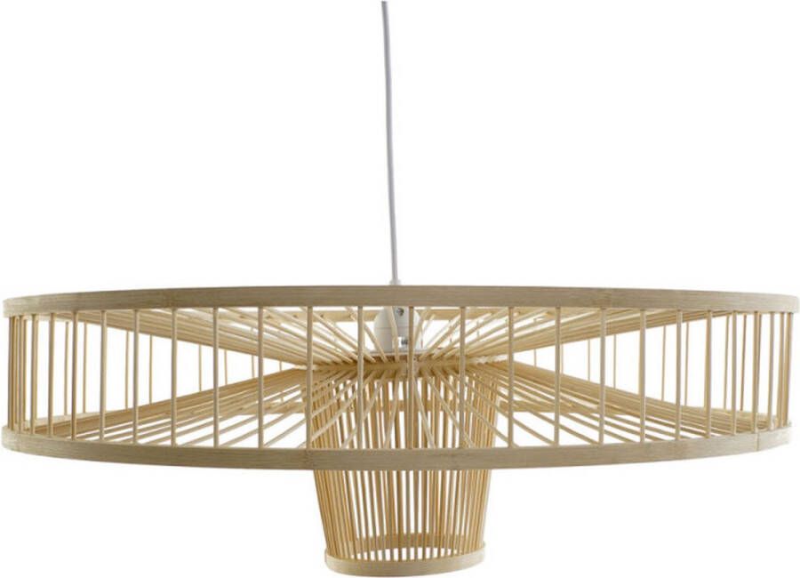 DKD Home Decor Plafondlamp Bamboe (70 x 70 x 22 cm)