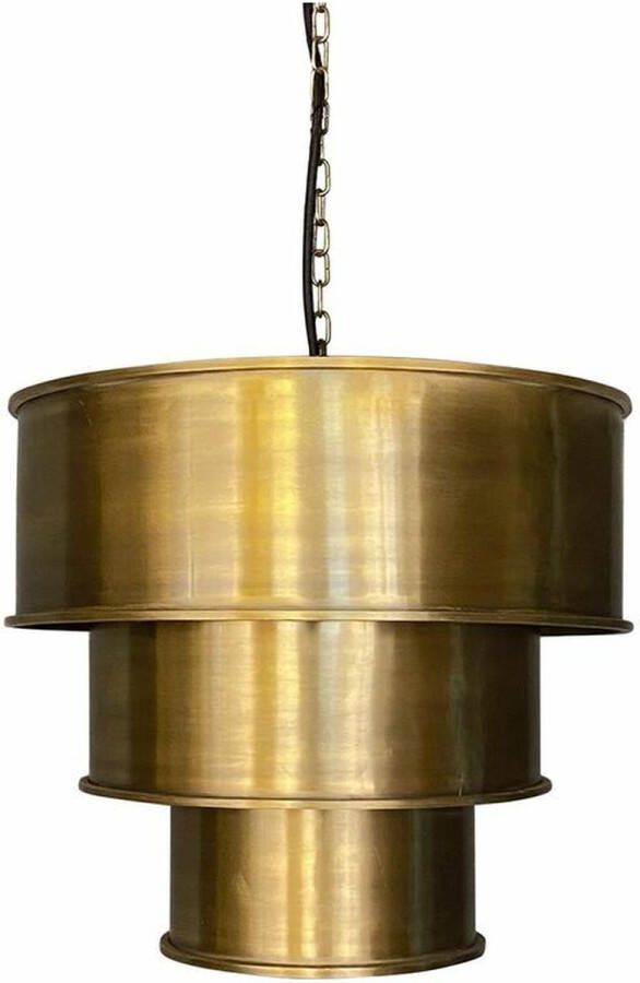 DKD Home Decor Plafondlamp Gouden Ijzer (42 x 42 x 41 cm)